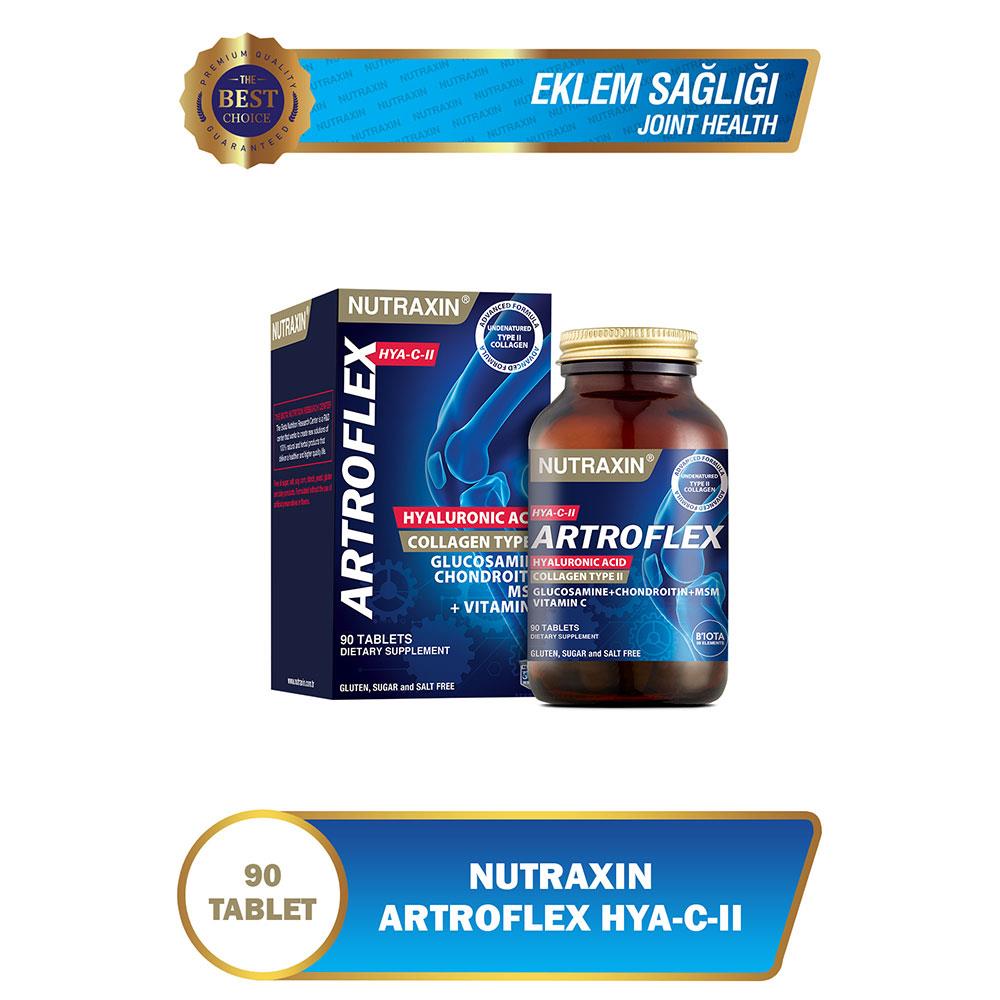 Nutraxin Artroflex Hyaluronic Acid Takviye Edici Gıda 90 Tablet